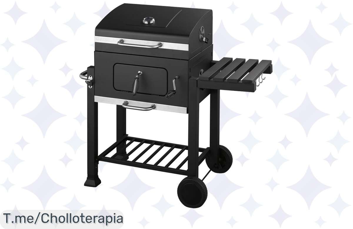 ¡Atrapa esta ganga: barbacoa de carbón a precio de regalo!