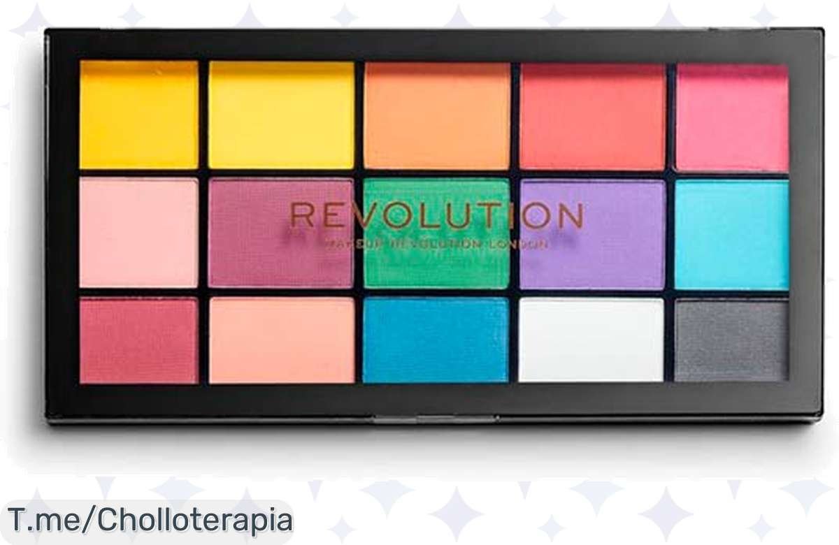 ¡Atrapa la paleta Revolution Reloaded Marvellous Mattes a un precio irresistible!