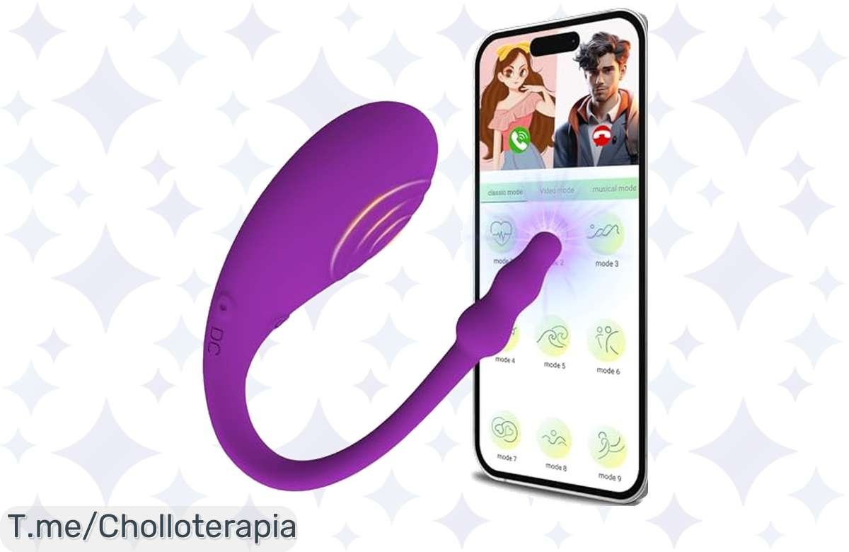 ¡Atrévete a disfrutar! Vibrador mujer con control remoto desde APP y 10 modos de vibración. ¡Precio mínimo, aprovecha ya!