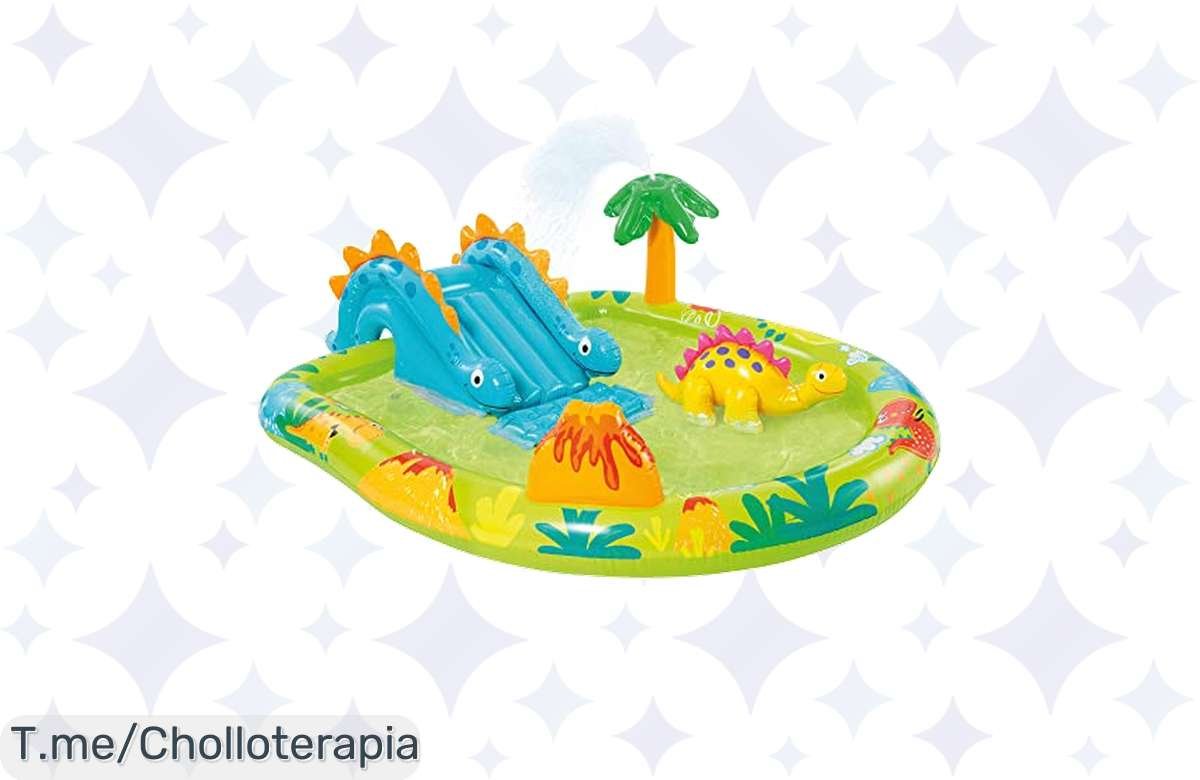 ¡Atrévete con la piscina hinchable más divertida para tus peques!