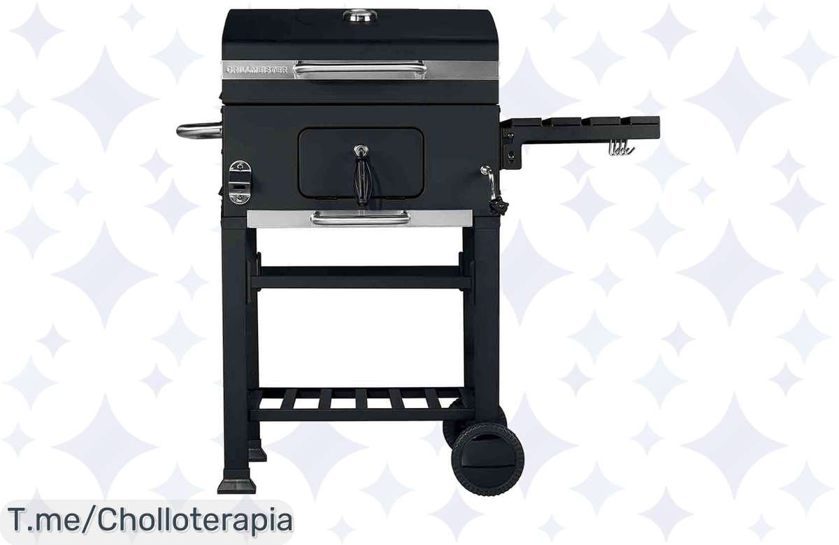 ¡Barbacoa de carbón en oferta que no querrás dejar pasar!