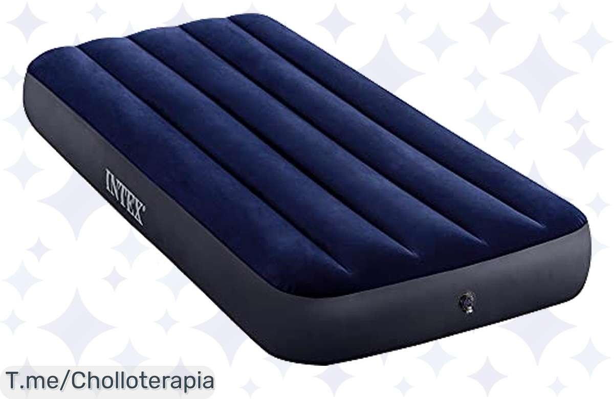 ¡Cama Inflable Intex a Preciazo! Súper Ligera y Cómoda, Soporta 136 kg ¡Corre por la Tuya!