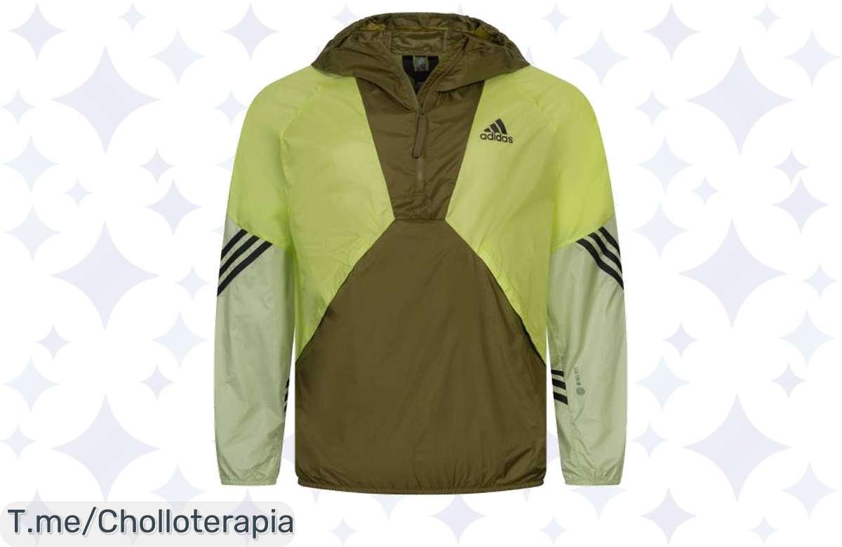 ¡Chollazo Adidas! Cortavientos Back to Sport para Hombre a precio de risa, potencia tu entrenamiento ahora.