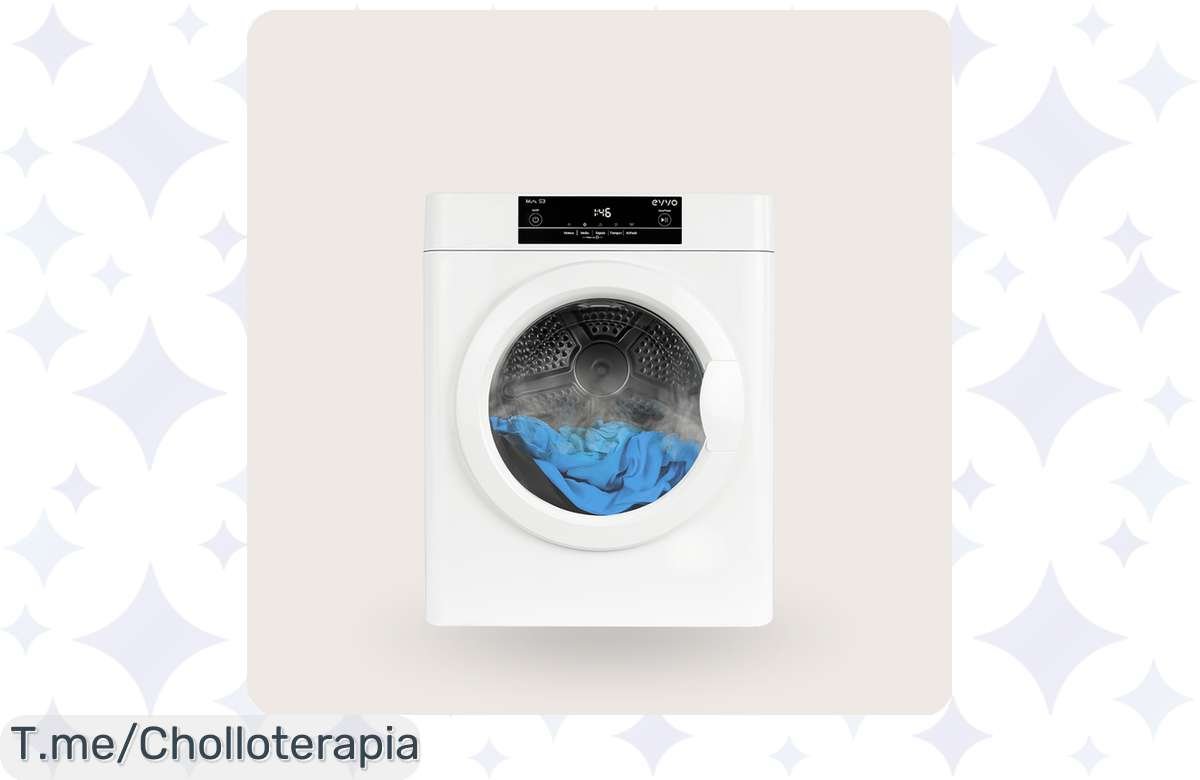 ¡Chollazo Flash! Secadora EVVO Mini S3 al Mejor Precio, No Te lo Pierdas ¡Compra Ya!