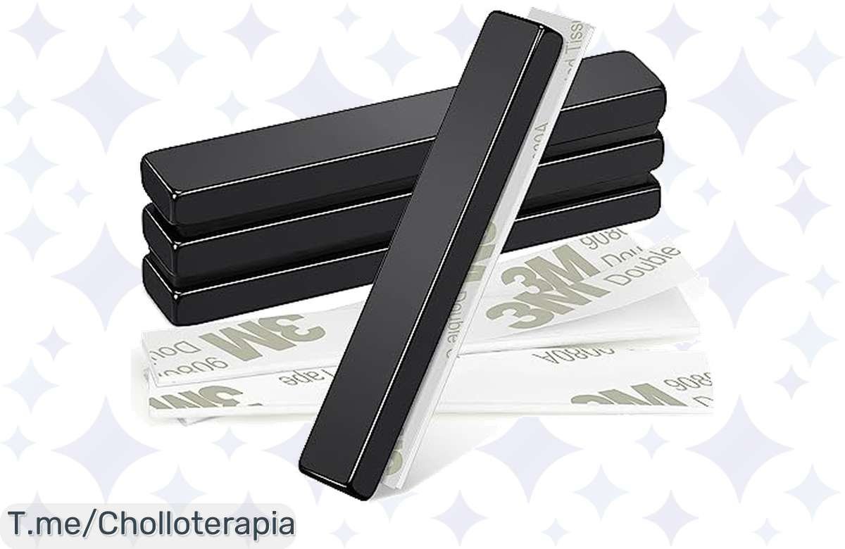 ¡Chollazo! Imanes Neodimio 60×10×5mm al mejor precio, ordena tu vida ya!