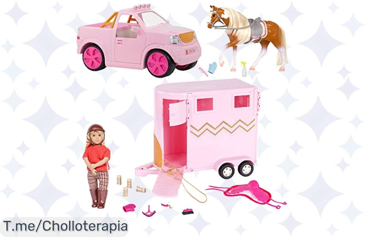 ¡Chollazo! Lori Dolls Briella’s Camioneta y Caballo: Juega Sin Parar a Precio Insuperable