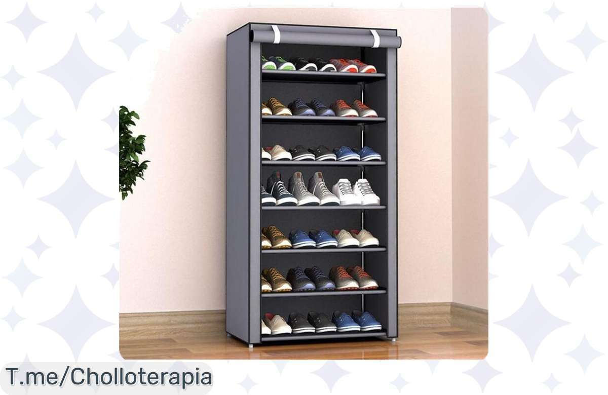 ¡Chollazo! Organizador de zapatos para 27 pares a precio de risa, ¡llévatelo ya!