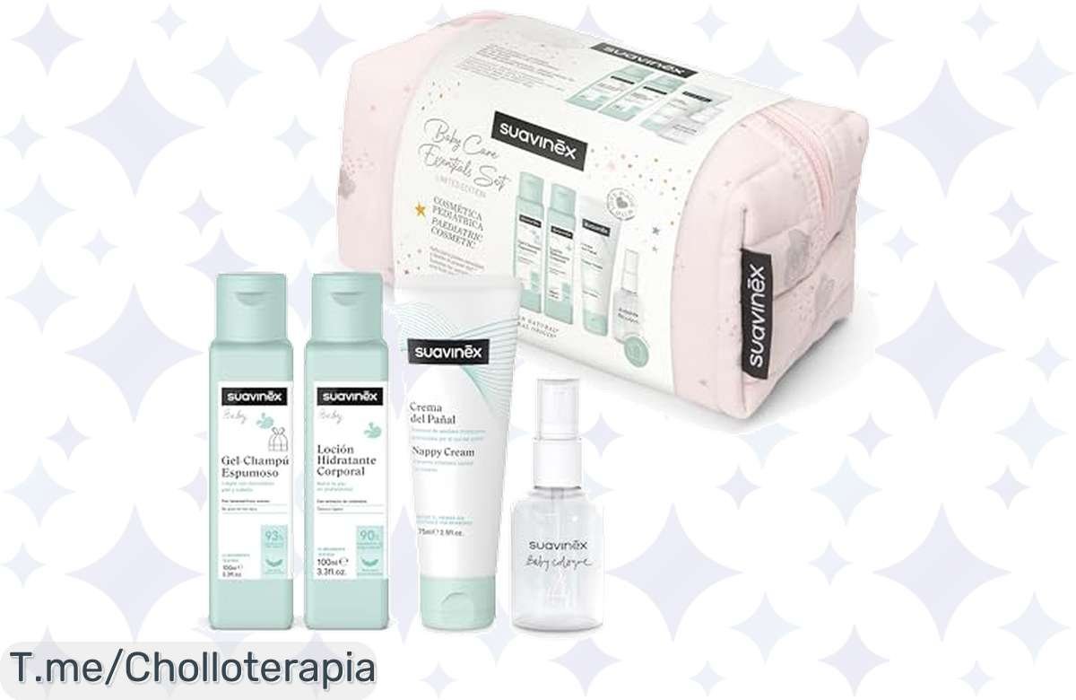 ¡Chollazo! Set Regalo Suavinex para Bebés: Cuidados al Mejor Precio, ¡Corre!