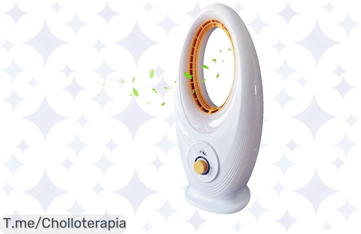 ¡Chollazo! Ventilador de Torre Silencioso 40W a un precio de locura, ¡aprovecha ya!