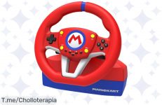 ¡Chollazo! Volante Mario Kart Pro Mini a precio de risa, ¡aprovecha ya!