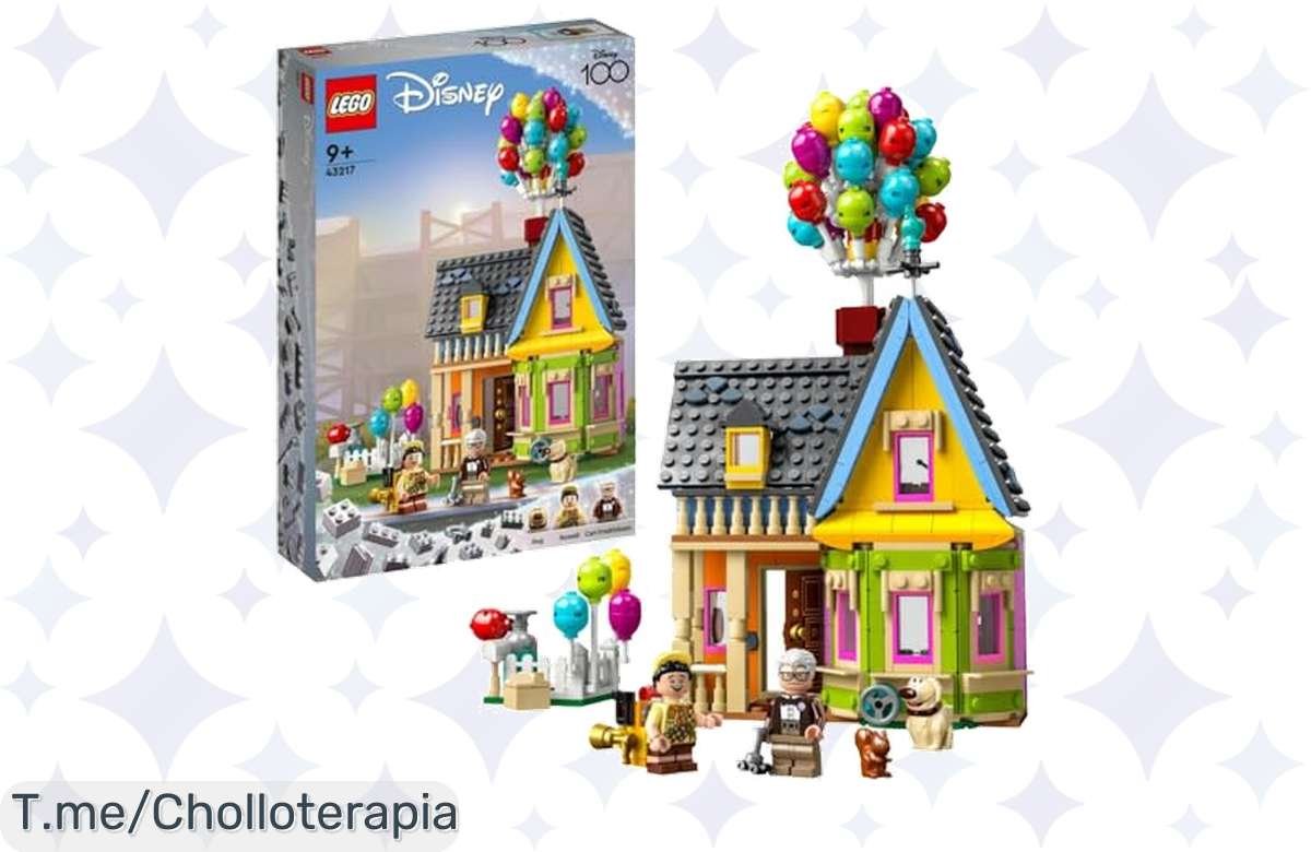 ¡Chollazo de LEGO Disney y Pixar Casa de Up! Construye tu aventura mágica a precio de risa.
