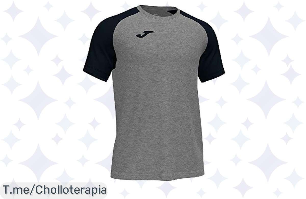 ¡Chollazo del año! Joma Academy IV, la camiseta deportiva que necesitas ya