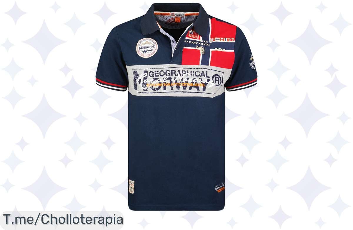 ¡Chollazo del año: Polo Geographical Norway para hombre regalado, no te lo pierdas!