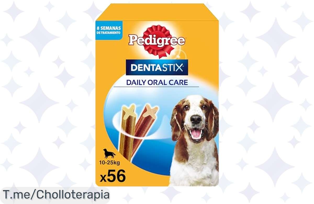 ¡Chollazo en Dentastix! 56 unidades a un precio que no creerás