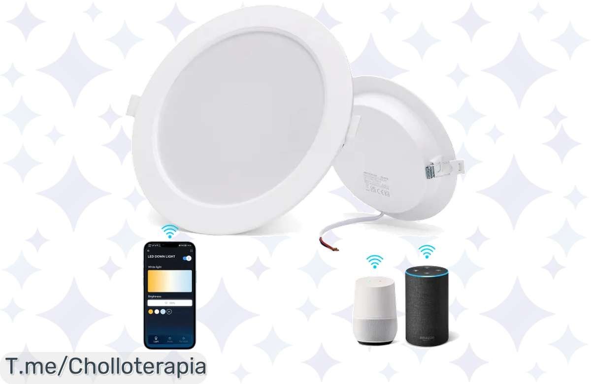 ¡Chollazo total! Aigostar Downlight LED smart – ¡Regulable y Alexa-friendly a precio de locura!