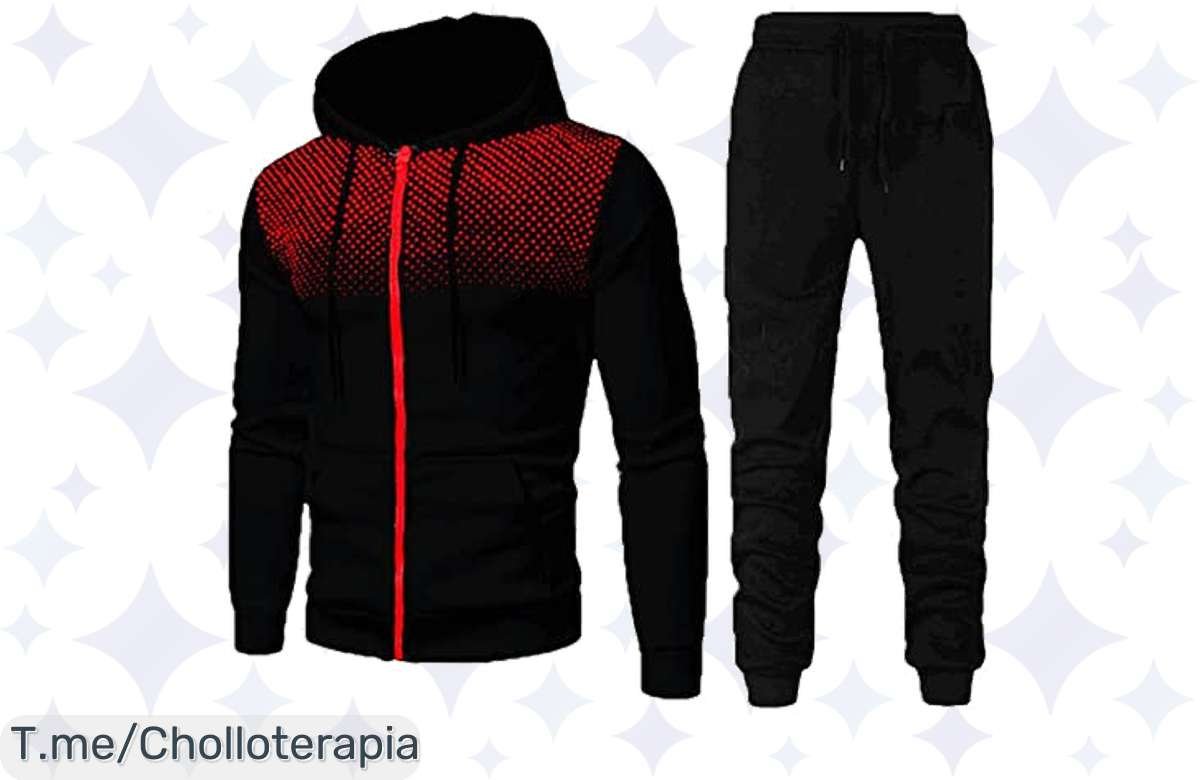 ¡Chollo de Invierno! Chandal Premium Hombre al 50% de Descuento, Corre antes de que Vuelen!
