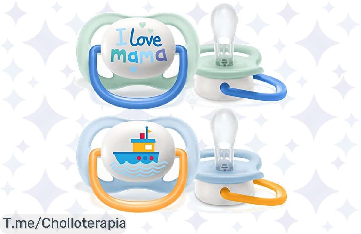 ¡Chupetes Philips Avent Ultra Air: Felicidad y frescura para tu bebé a un precio increíble!