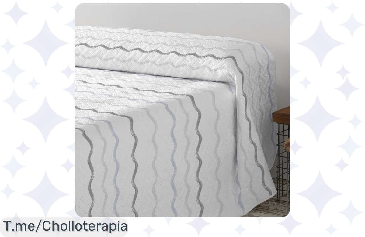 ¡Colcha Bouti Verano: Frescura y Estilo a un Precio que No Puedes Dejar Pasar!