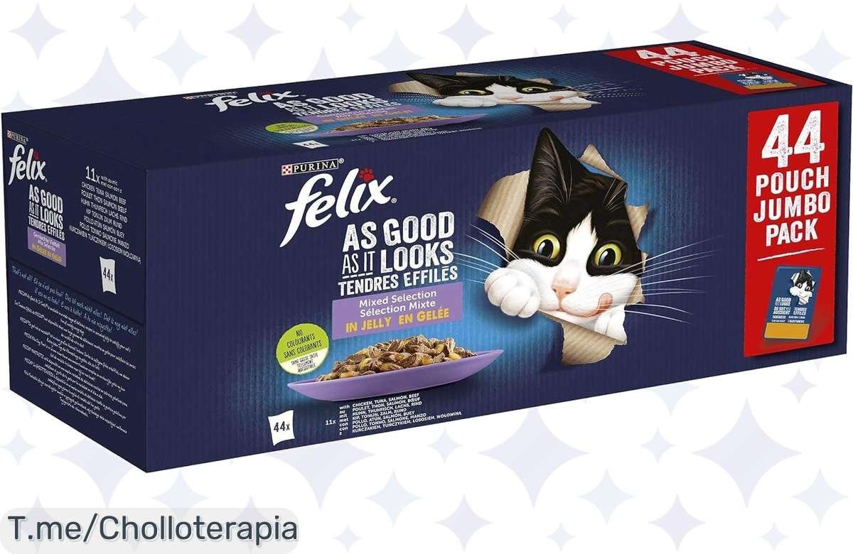 ¡Comida húmeda para tu gato al mejor precio! ¡Rebaja en Felix Purina Fantastic!