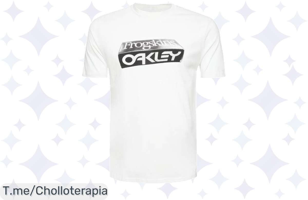 ¡Compra ahora tu camiseta Oakley Frogskins al precio más bajo del mercado!