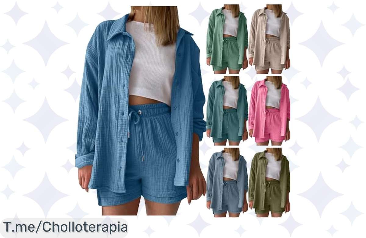 ¡Conjuntos de verano para ella al 50%! Elegancia y comodidad a mitad de precio, ¡corre que vuelan!