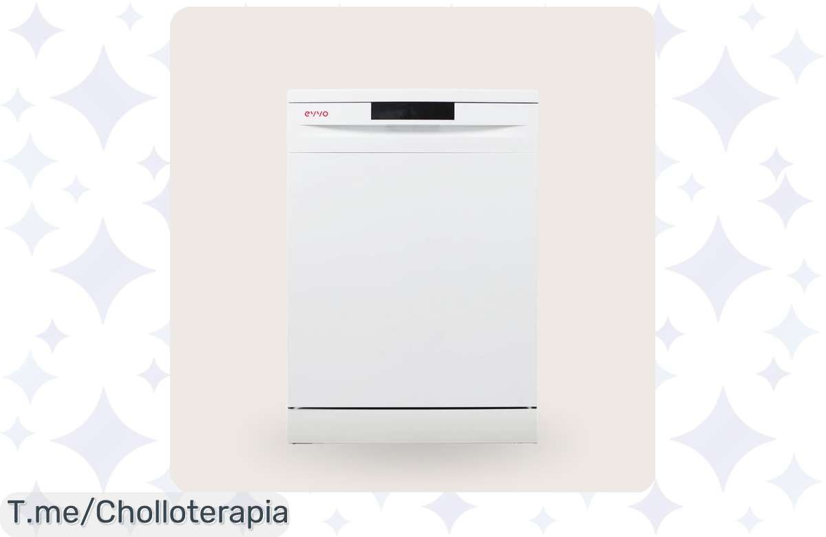 ¡Consigue el lavavajillas EVVO D1 a precio de regalo y ahorra en energía!