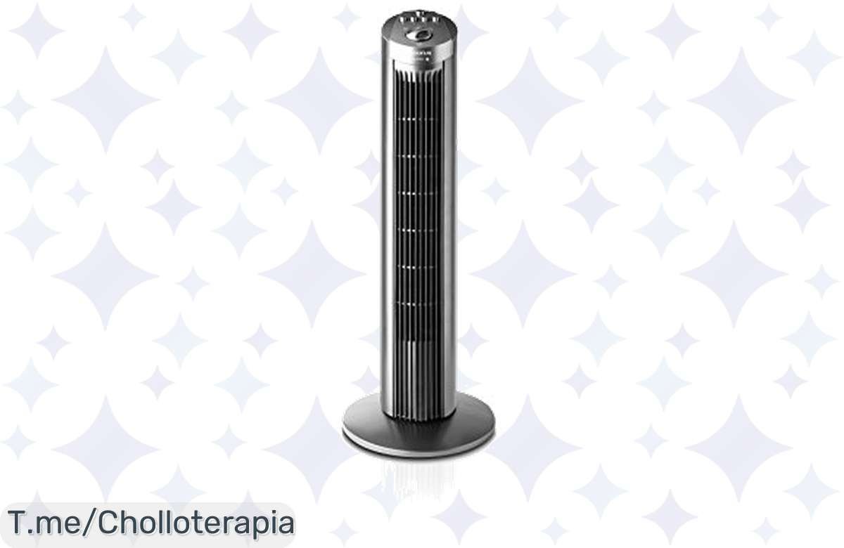– ¡Consigue el ventilador de torre Babel RC de Taurus y disfruta del verano sin sudar!