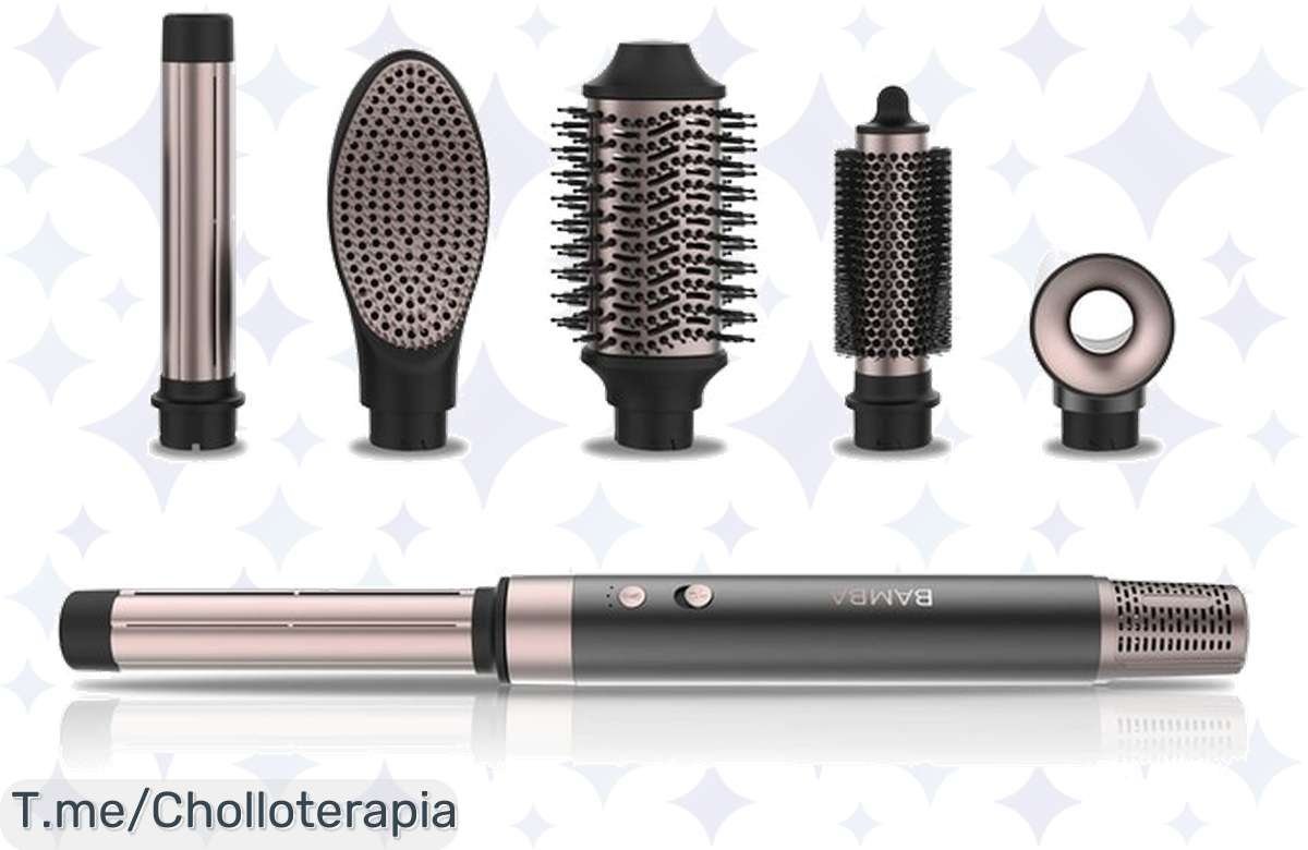 – ¡Consigue peinados de ensueño al instante con el Cepillo Moldeador Cecotec Bamba CeramicCare 6 en 1!