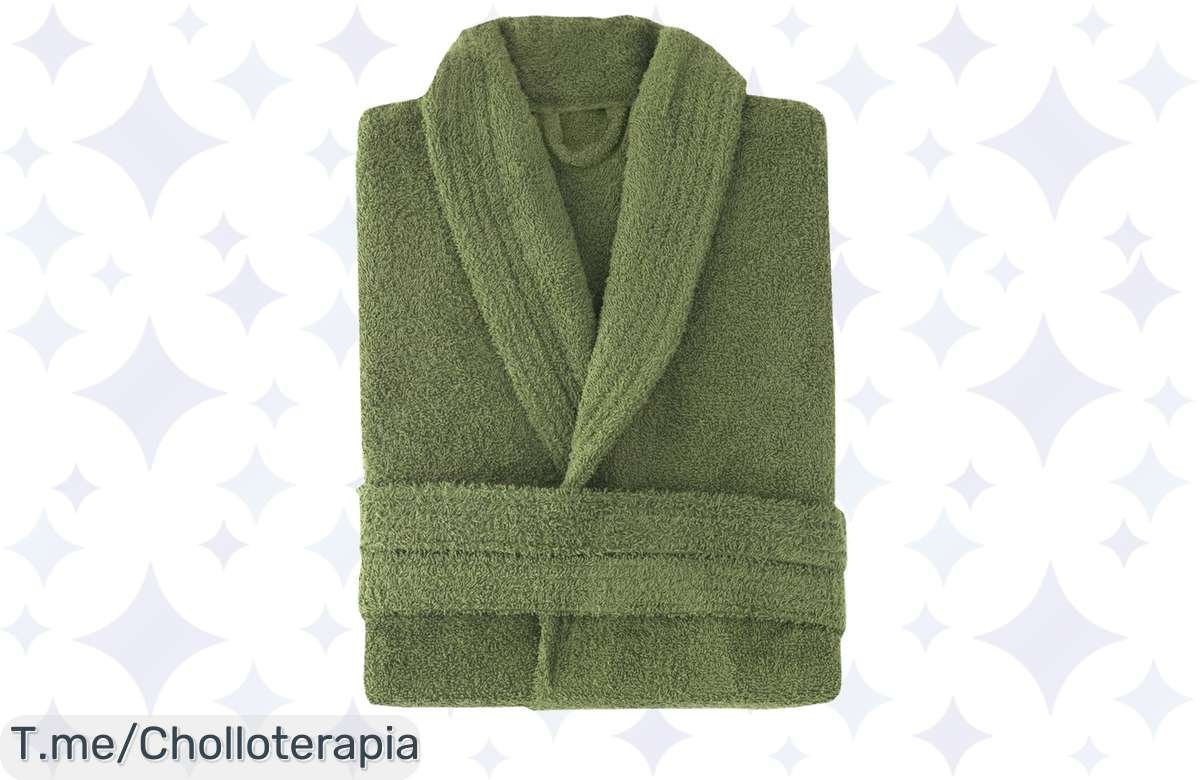 ¡Consigue tu Albornoz de Baño de Algodón Cardado Premium a precio de locura en Novotextil!