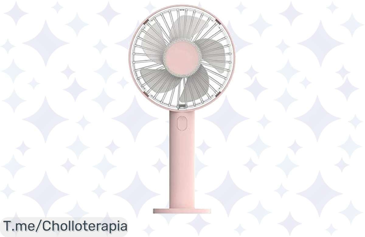 ¡Consigue tu Ventilador de Mesa Recargable QUSHINI y Refresca tu Espacio con Estilo!