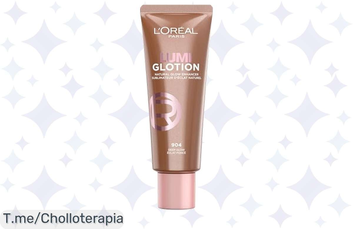 ¡Consigue tu brillo perfecto con L’Oréal Paris Lumi Glotion en oferta!