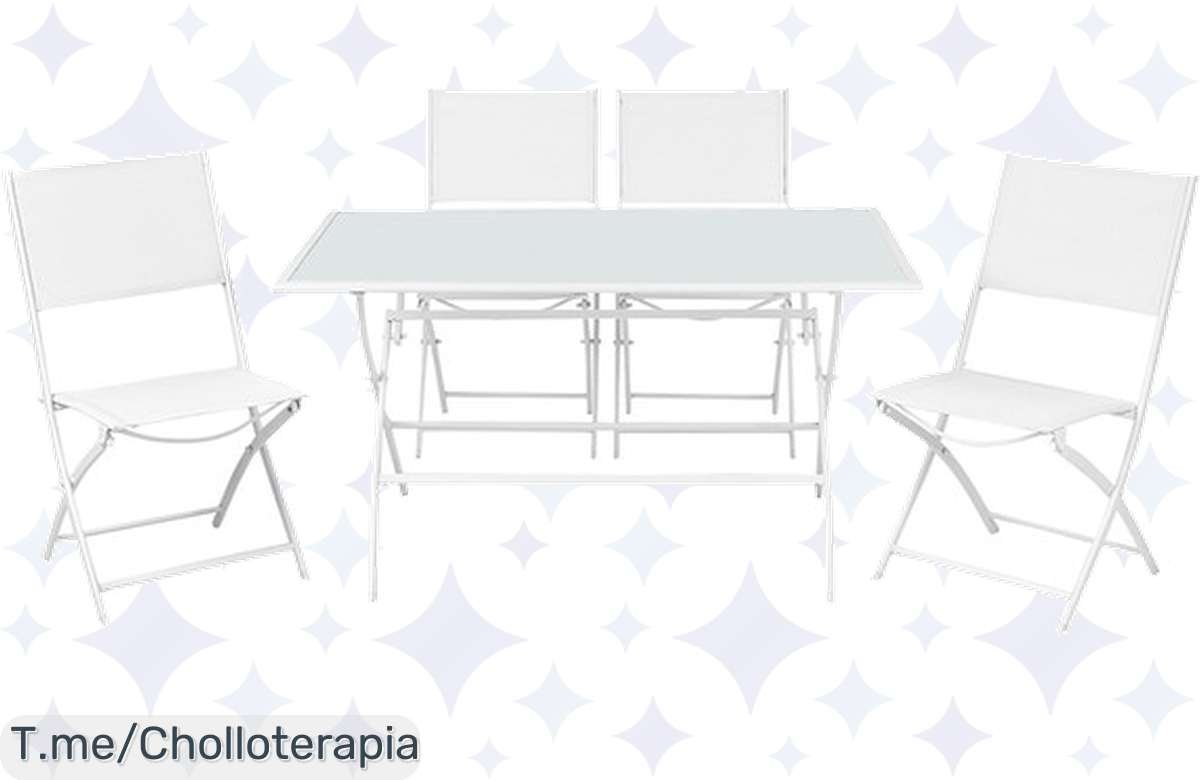 ¡Consigue tu conjunto de comedor de jardín Labrador Basics en El Corte Inglés con un descuento de infarto!