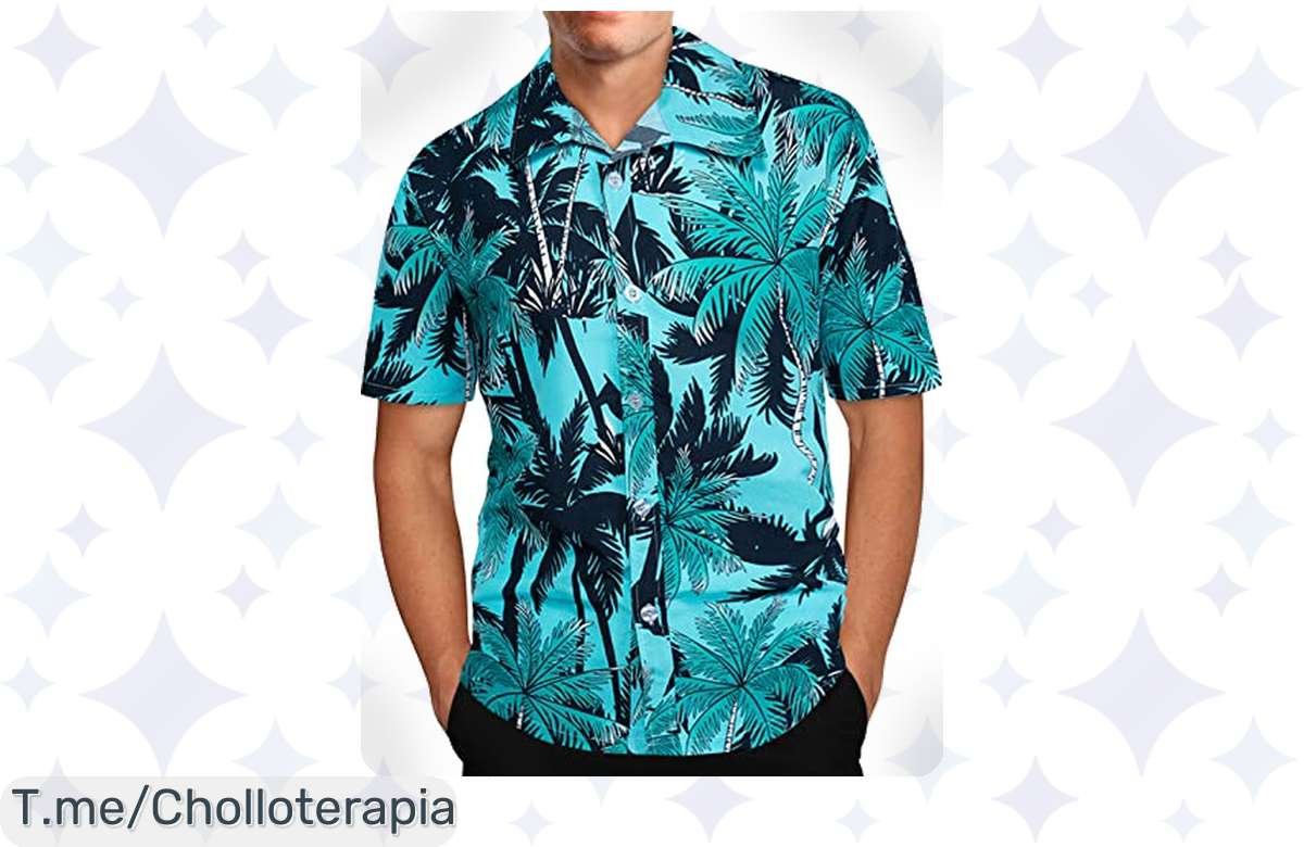 ¡Consigue tus camisetas hawaianas con 50% de descuento y luce genial este verano!