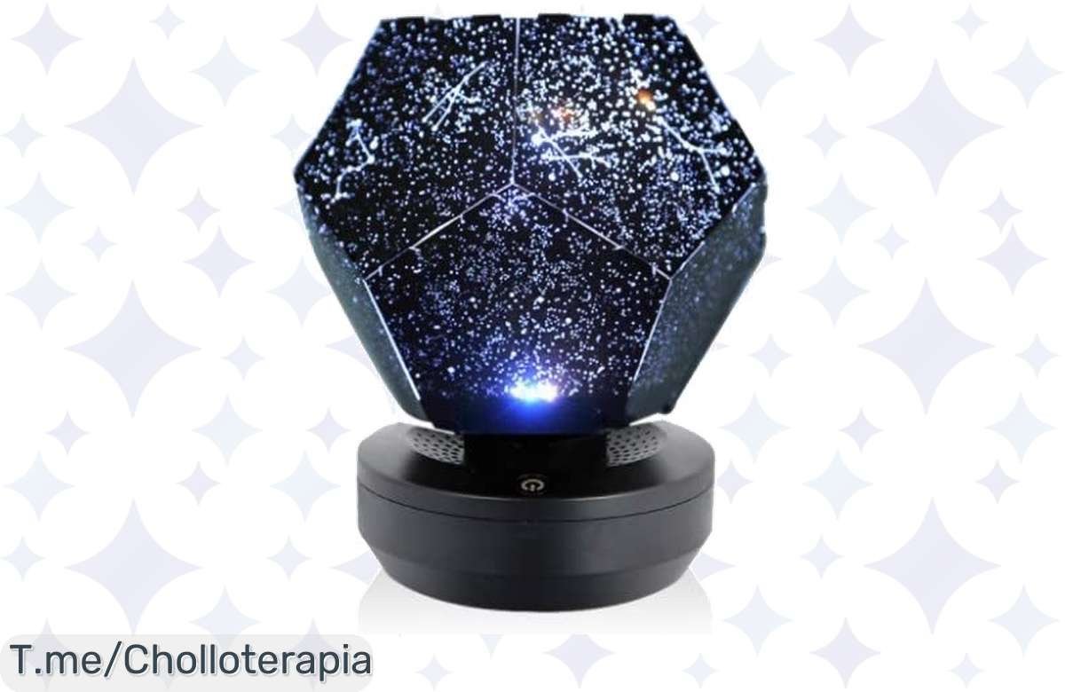 ¡Convierte tu habitación en un cielo estrellado con esta lámpara en oferta!