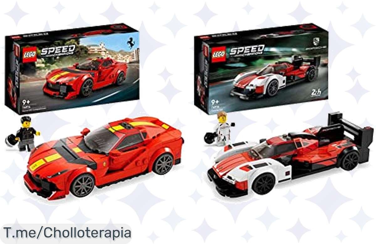 ¡Corre al límite con los nuevos LEGO Speed Champions 2023! ¡Ferrari y Porsche te esperan!