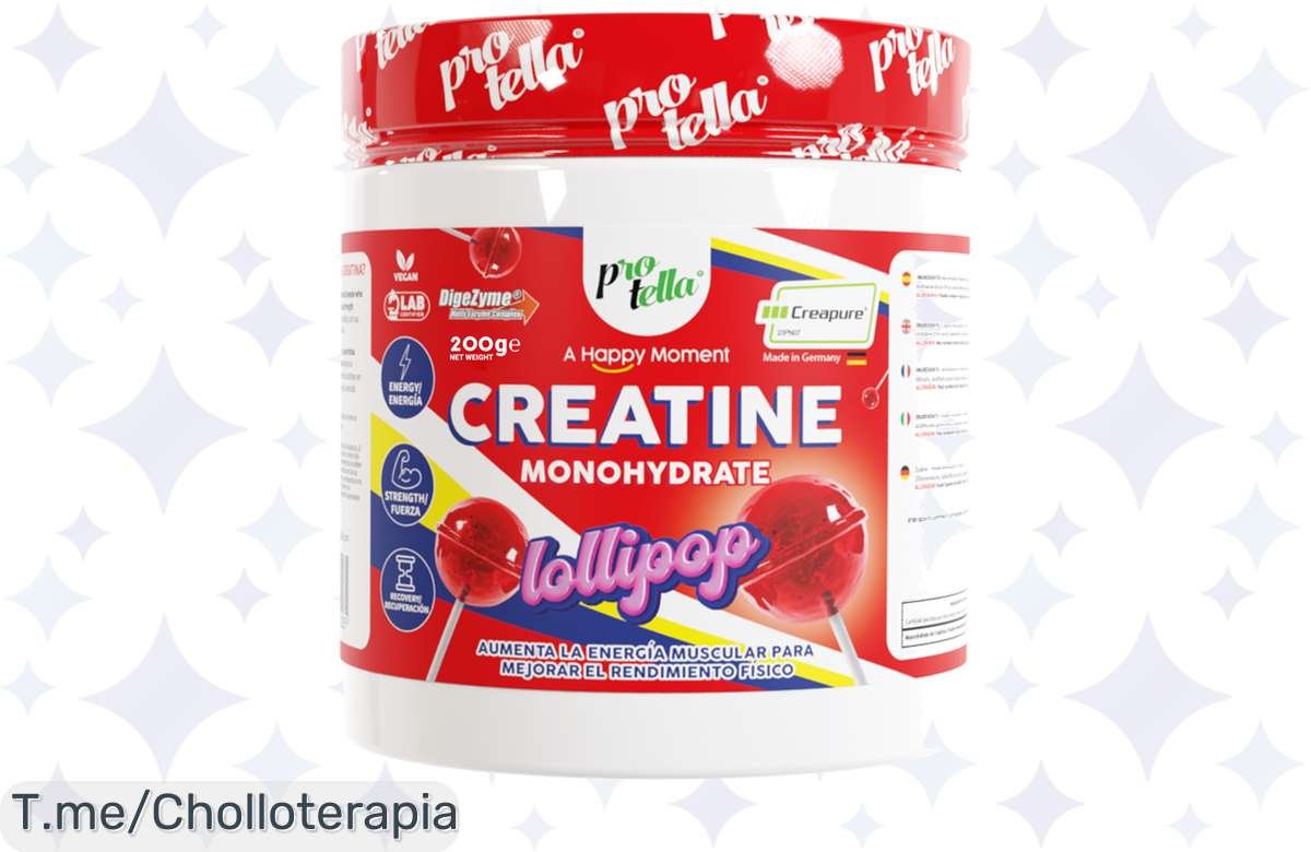 ¡Creatina Creapure 200g a precio de risa, no te lo pierdas!