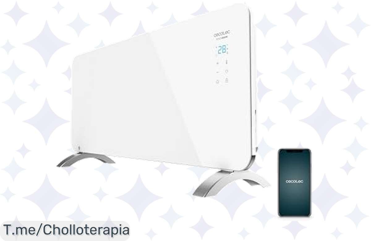 ¡Dale calor inteligente a tu hogar con el radiador eléctrico Cecotec Ready Warm 6750 Crystal Connection!