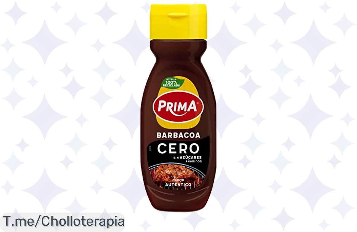 ¡Dale sabor a tus comidas con la nueva salsa barbacoa Prima Cero!