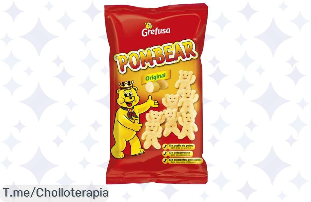 ¡Deliciosos Pom-Bear GREFUSA sin aceite de palma a un precio increíble! ¡Aprovecha ya!