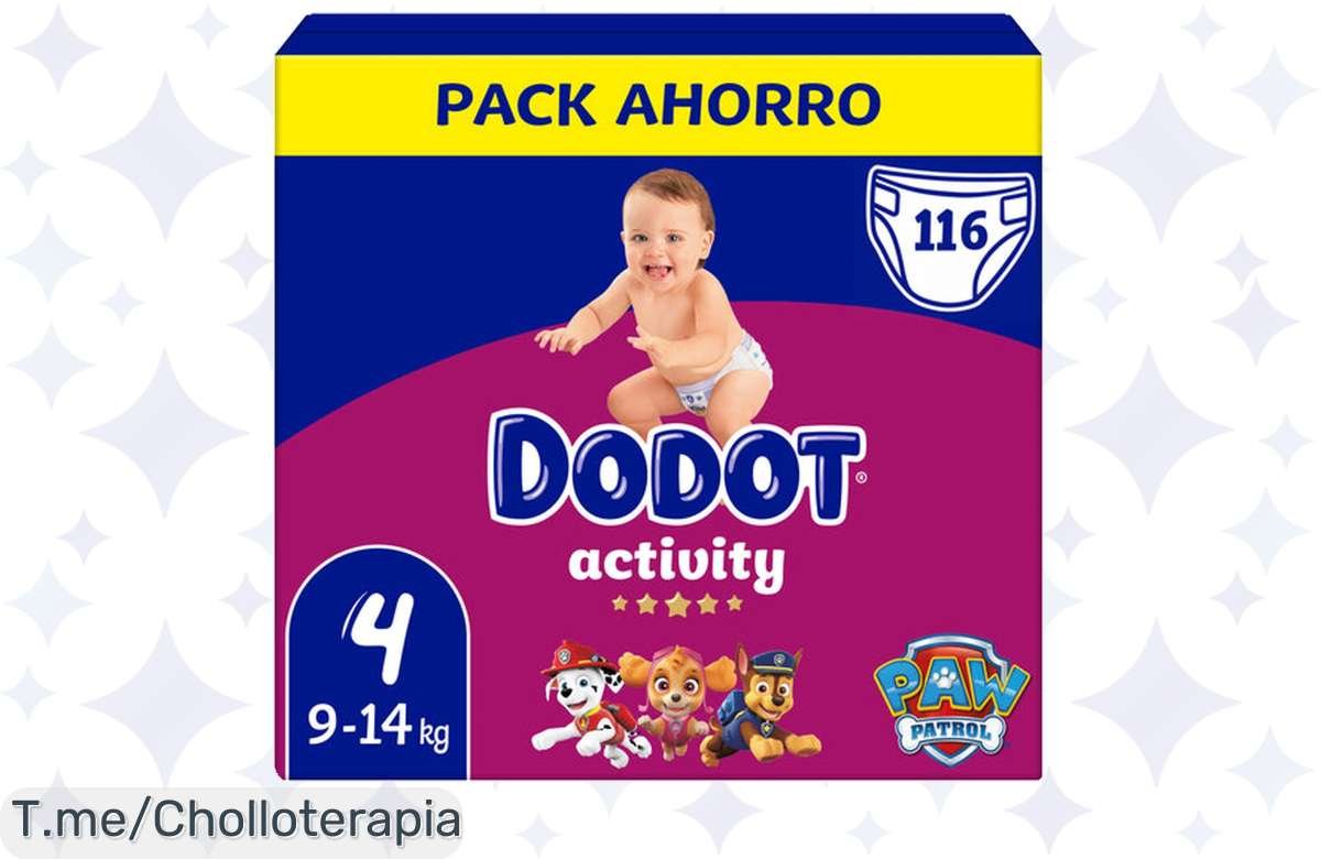 ¡Descubre los pañales más top para tu bebé y ahorra con Dodot Activity Pack!