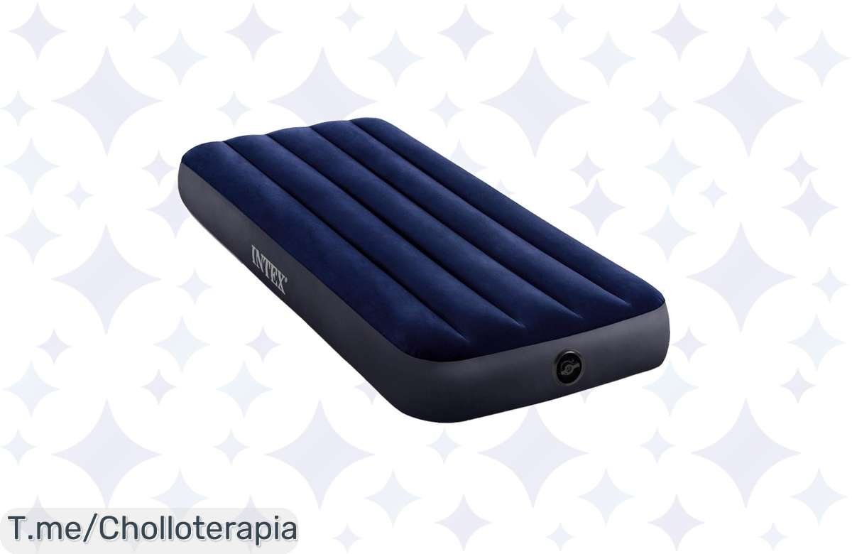 ¡Descuento Loco! Colchón hinchable doble INTEX a precio de regalo