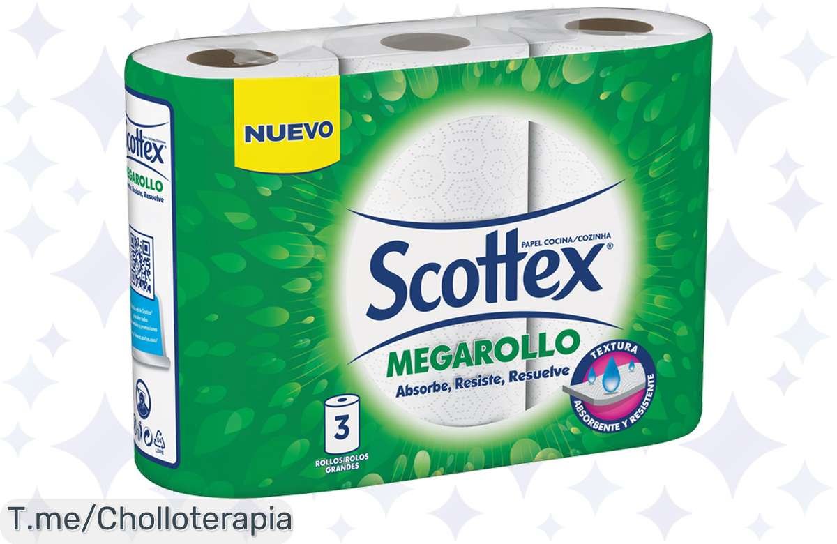 ¡Descuento brutal! Scottex Original Papel Higiénico: 96 rollos a precio de locura. ¡Corre que vuelan!