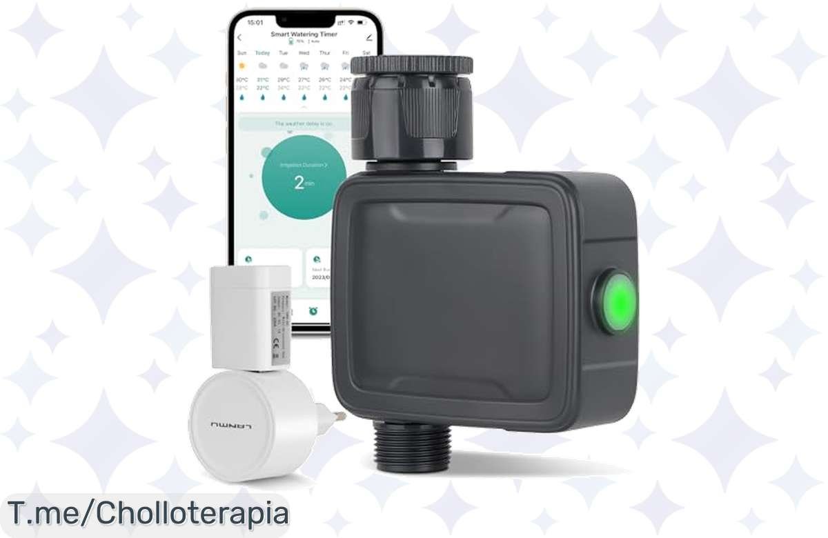 ¡Descuento del 70% en nuestra centralita de riego WiFi, no lo dejes pasar!