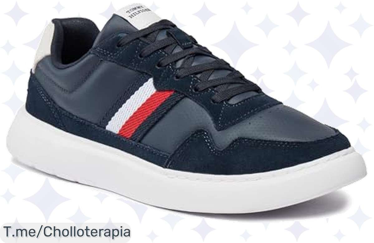 ¡Descuento en Zapatillas Tommy Hilfiger Gris que no puedes dejar pasar!