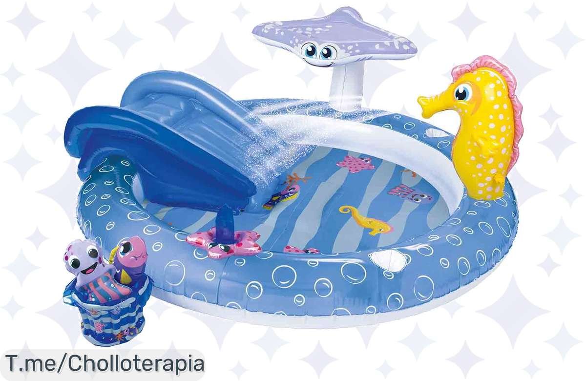 ¡Descuento exclusivo! Piscina hinchable gigante para niños: ¡diversión asegurada! ¡Corre que se agotan!