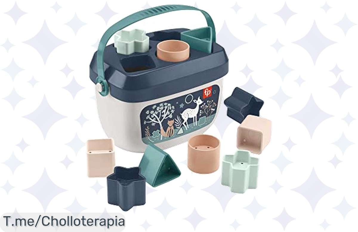 ¡Descuento loco en el Cubo Primeros Bloques Fisher-Price!