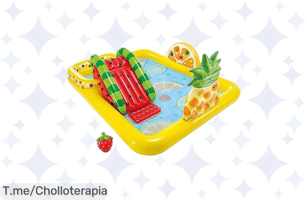¡Deslízate hacia el verano con nuestro centro de juegos frutas!