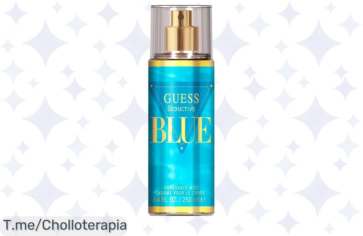 ¡Deslumbra con el aroma único del Spray Corporal Guess Body Mist Seductive Blue! ¡Aprovecha esta irresistible oferta ya!