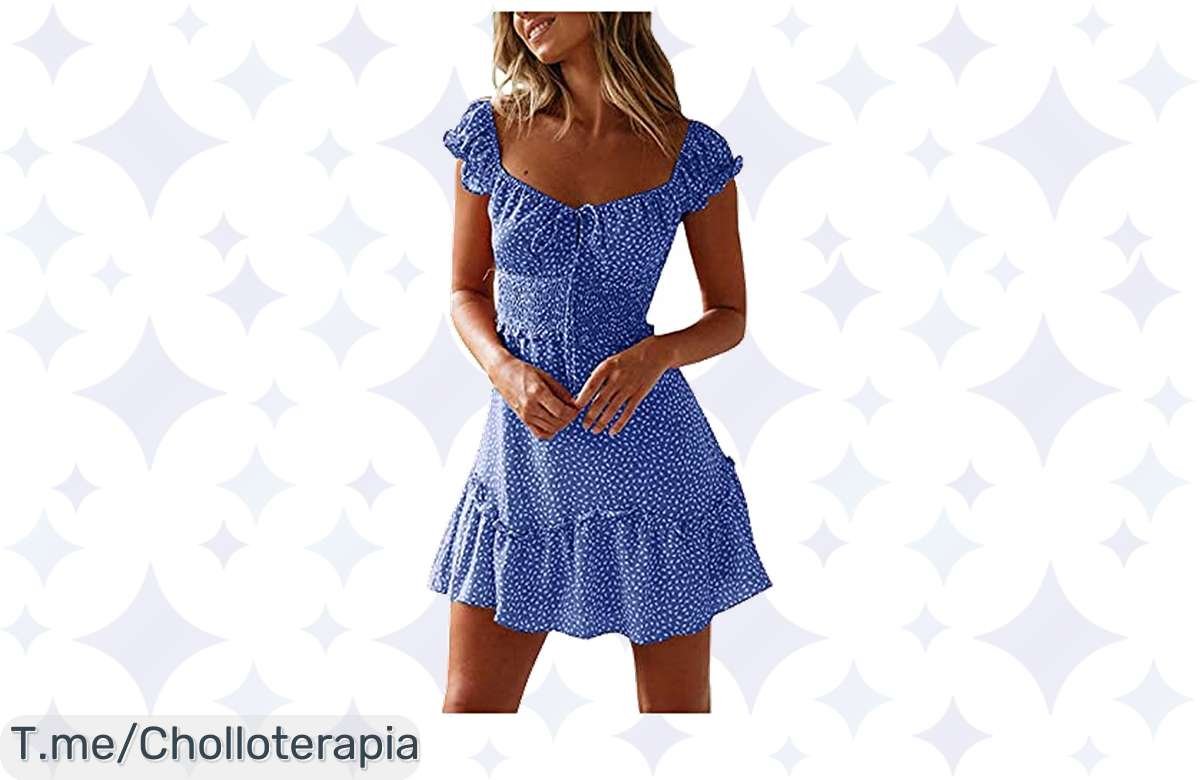 ¡Deslumbra con este vestido floral y sé la reina del estilo!