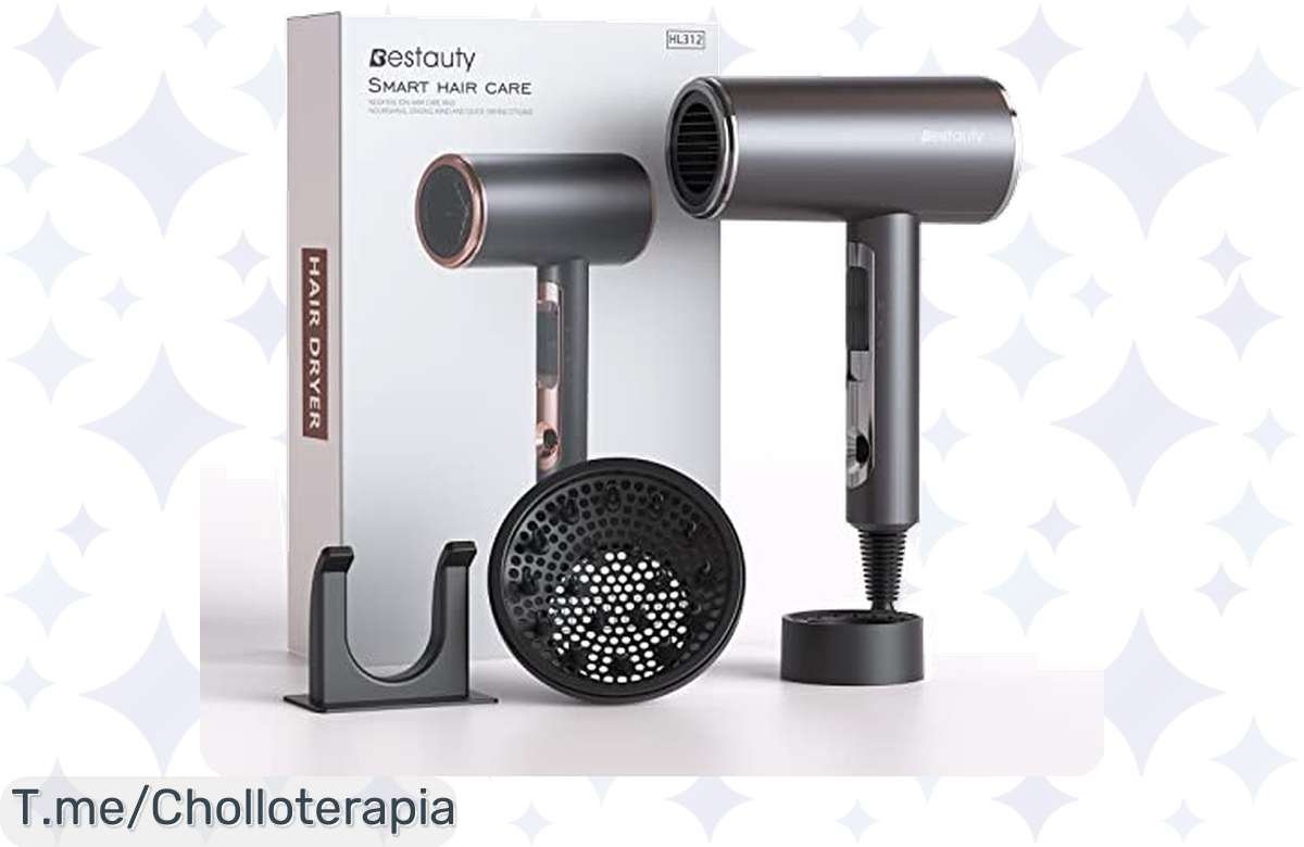 ¡Deslumbra con un Cabello Perfecto con este Secador Profesional!